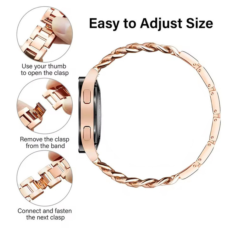 بند کینگدام مدل Cartier Dual مناسب برای ساعت هوشمند 22 میلی متری ایسوس Vivowatch /Zenwatch /Zenwatc2 men's