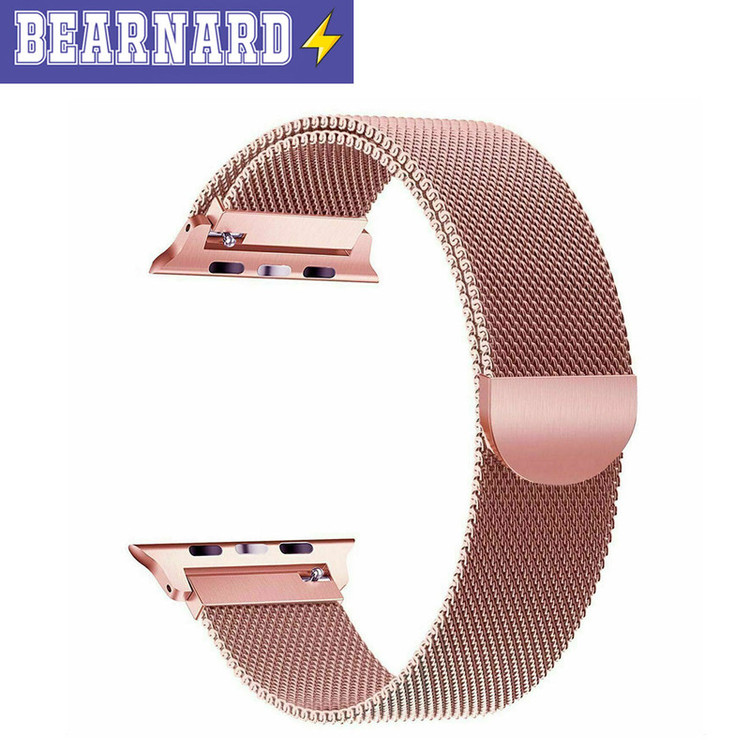 بند برنارد مدل Milanese مناسب برای اپل واچ سایز 42 / 44 / 45 / 49 میلی متری