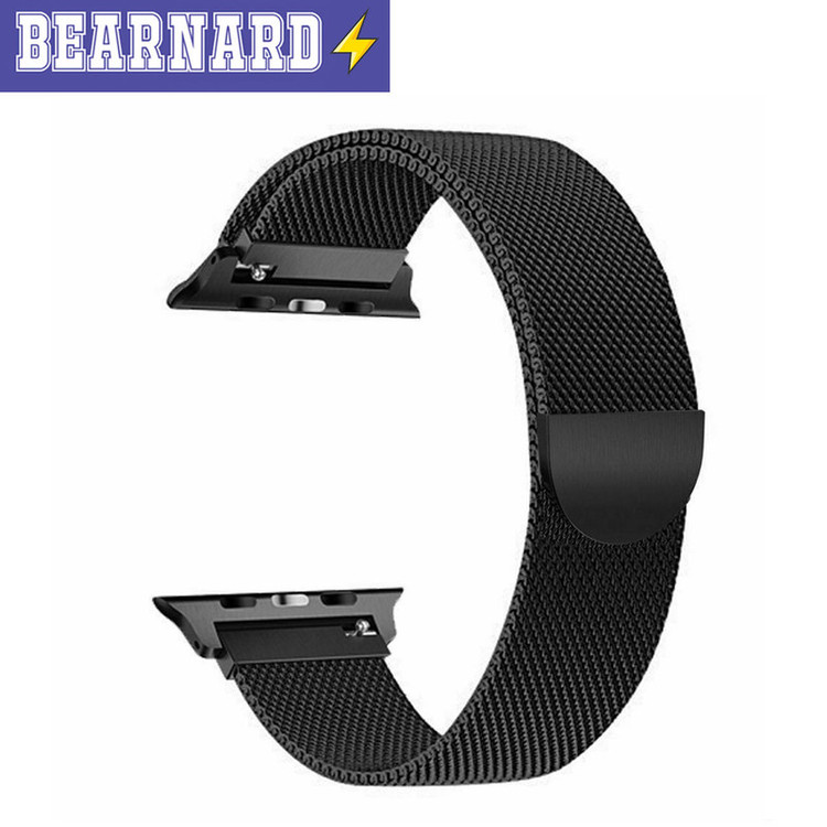 بند برنارد مدل Milanese مناسب برای اپل واچ سایز 42 / 44 / 45 / 49 میلی متری