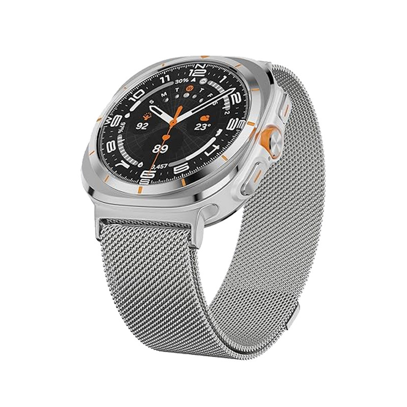 بند ساعت آکوآرا مدل Milanese مناسب برای ساعت هوشمند وونک VS1-47 Ultra2 47mm
