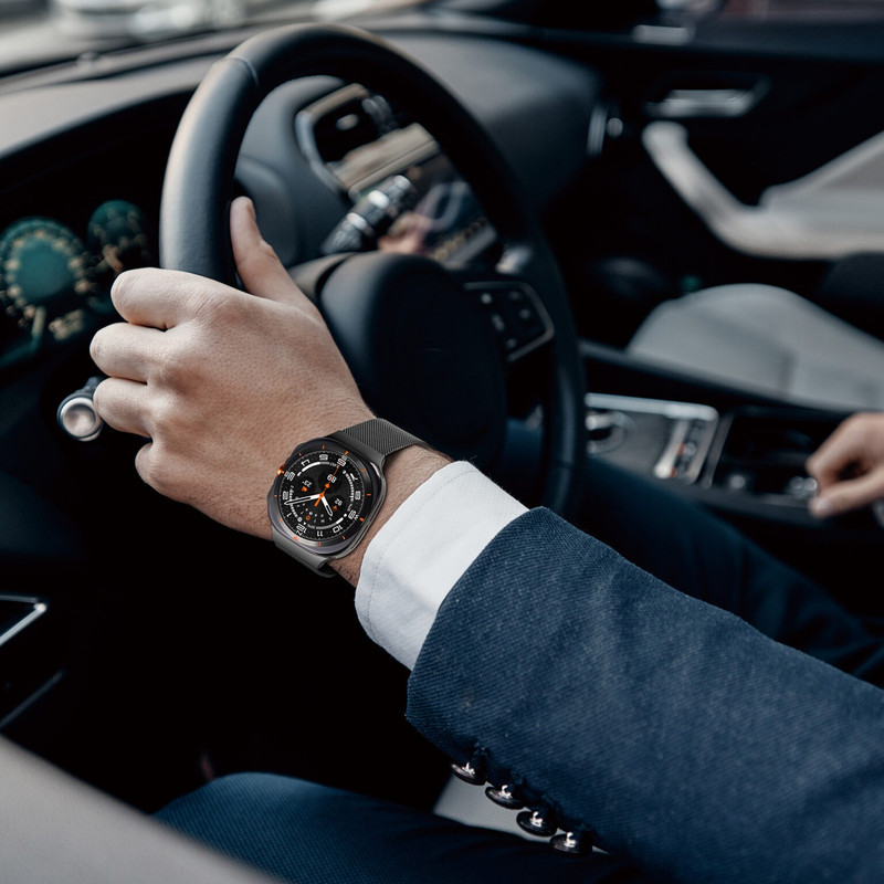 بند دوکس دوکیس مدل Milanese Pro مناسب برای ساعت هوشمند سامسونگ Galaxy Watch Ultra 47mm (2025/2024)