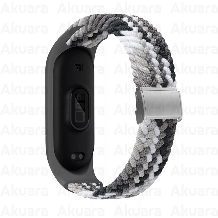 بند ساعت آکوآرا مدل Woven GK مناسب برای ساعت هوشمند شیائومی Mi Band 3/4/5/6/7 41mm