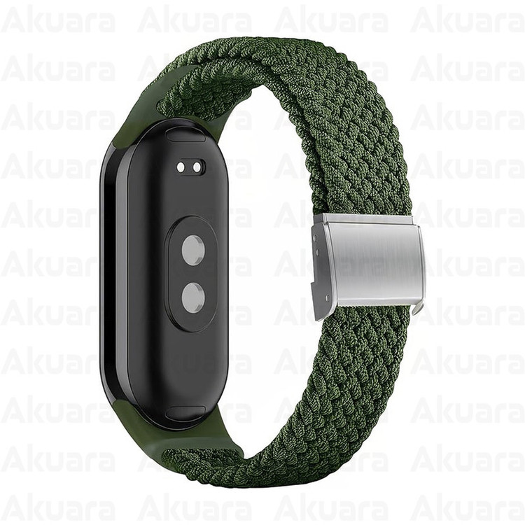 بند ساعت آکوآرا مدل Woven GK مناسب برای ساعت هوشمند شیائومی Mi Band 8 41mm