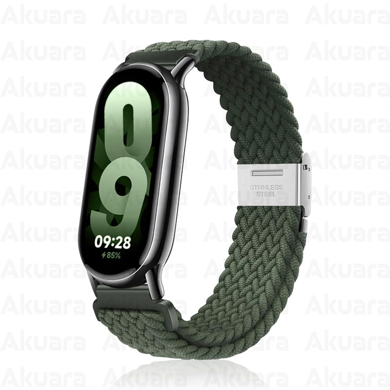 بند ساعت آکوآرا مدل Woven GK مناسب برای ساعت هوشمند شیائومی Mi Band 8 41mm