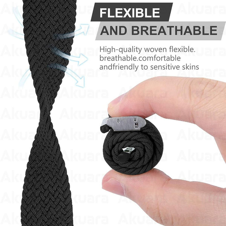 بند ساعت آکوآرا مدل Woven GK مناسب برای ساعت هوشمند شیائومی Mi Band 8/9 41mm