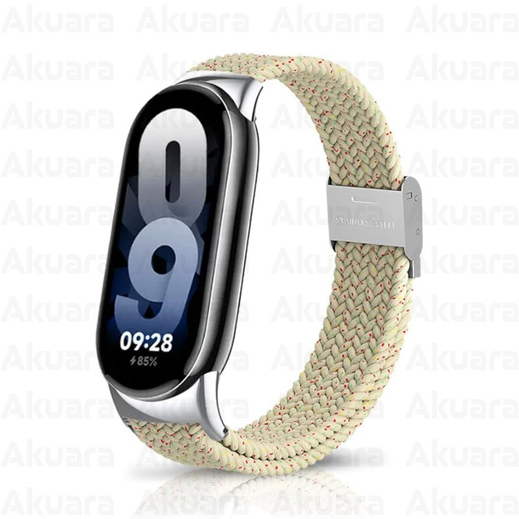 بند ساعت آکوآرا مدل Woven GK مناسب برای ساعت هوشمند شیائومی Mi Band 8/9 41mm