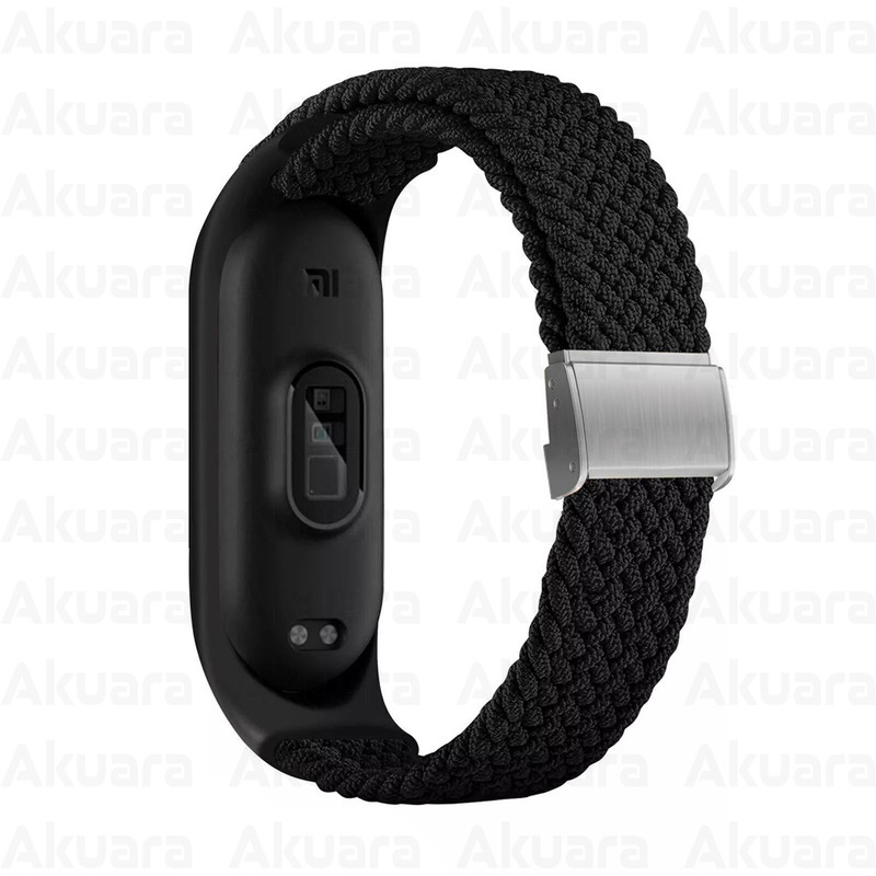 بند ساعت آکوآرا مدل Woven GK مناسب برای ساعت هوشمند شیائومی Mi Band 7 41mm