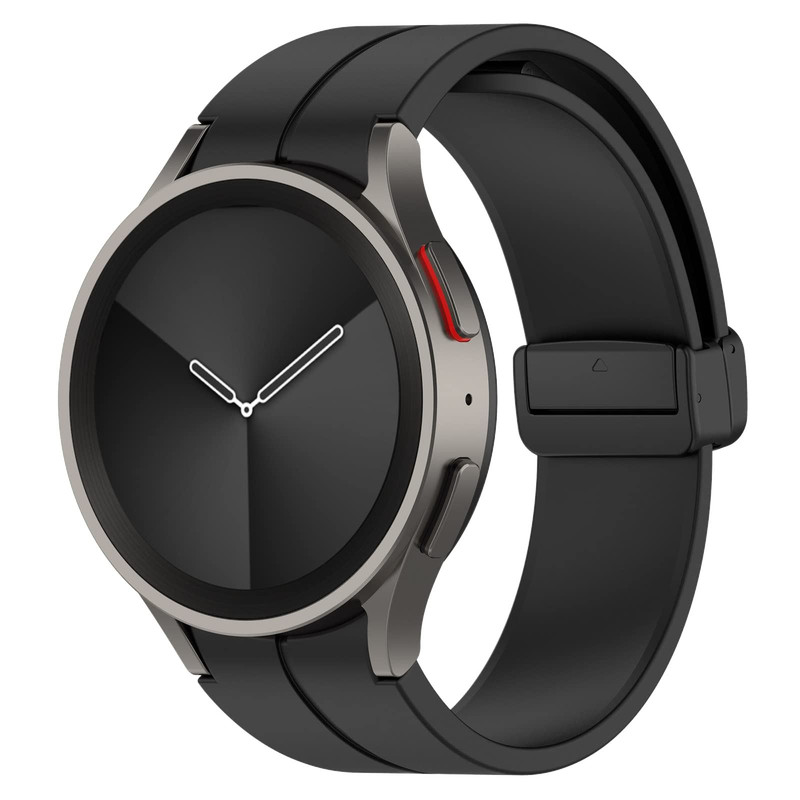 بند راینو مدل Magnetic D-Buckle مناسب برای ساعت هوشمند سامسونگ Galaxy Watch 4 / Watch 4 Classic / Watch 5 / Watch 5 Pro / Watch 6 / Watch 6 Classic