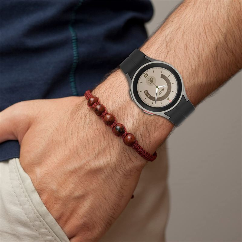 بند راینو مدل Magnetic D-Buckle مناسب برای ساعت هوشمند سامسونگ Galaxy Watch 4 / Watch 4 Classic / Watch 5 / Watch 5 Pro / Watch 6 / Watch 6 Classic