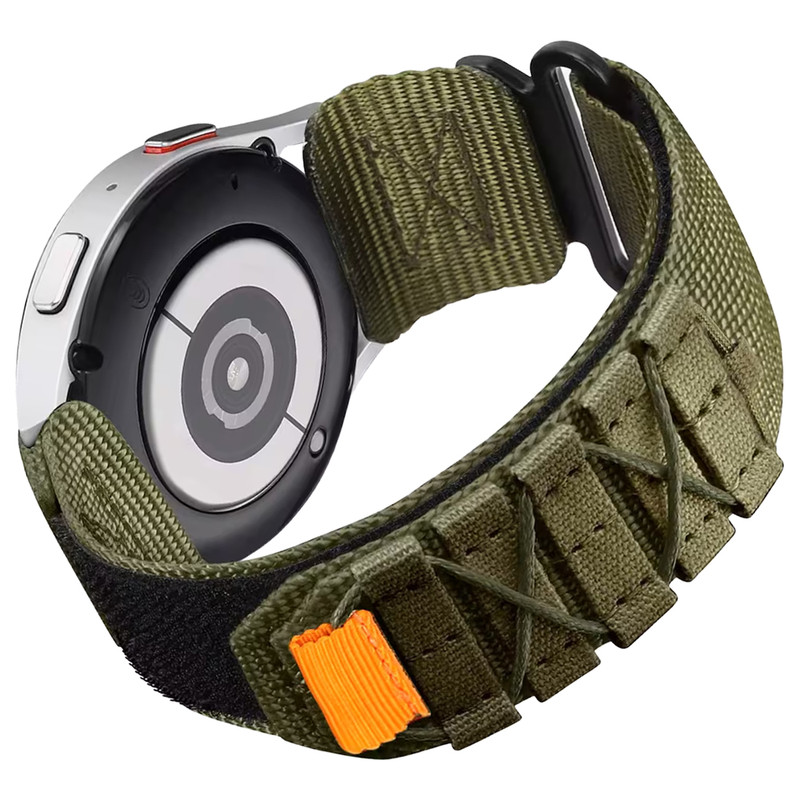 بند اسپریگ مدل Nylon Outdoor مناسب برای ساعت هوشمند سامسونگ Galaxy Watch 4 40mm/4 44mm/5 40mm/5 44mm/6 40mm/6 44mm/7 40mm/7 44mm