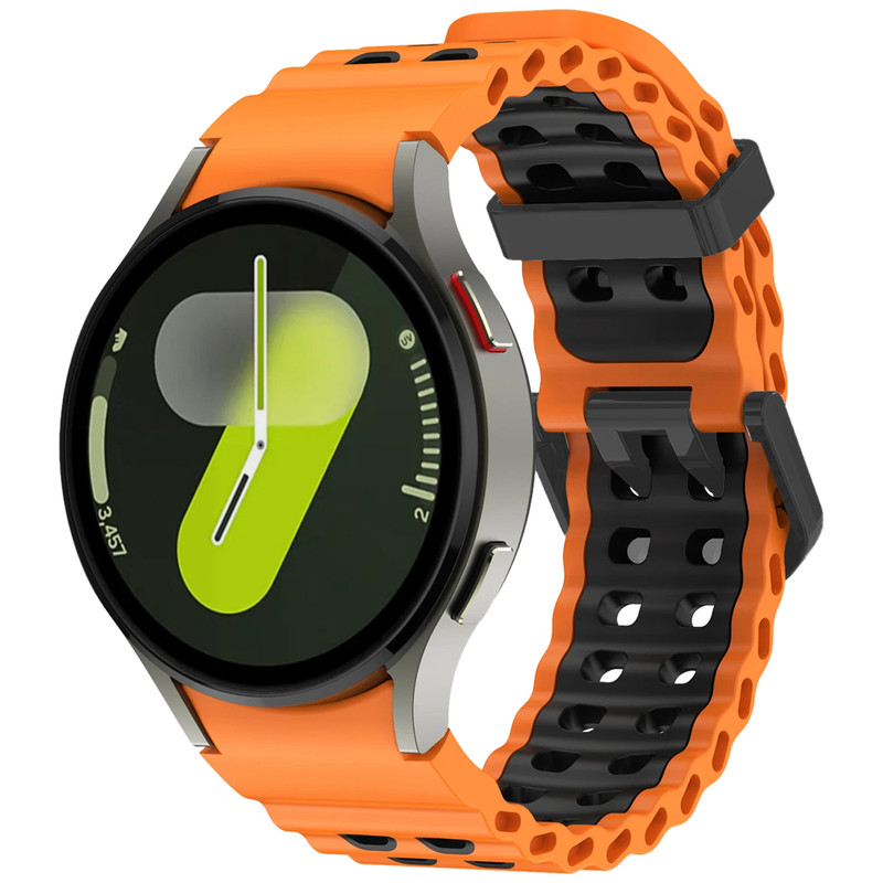 بند اسپریگ مدل Ocean Bbuckle BSTRD مناسب برای ساعت هوشمند سامسونگ Galaxy Watch 4/5/6/7/FE 40/43/44/46/47mm