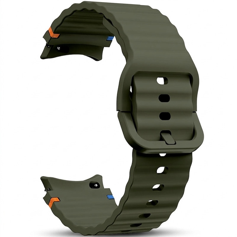 بند مسیر مدل Silicone ORG Sport مناسب برای ساعت هوشمند سامسونگ Galaxy Watch 4/5/6/7/FE سایز 40/43/44/46/47 میلی متری