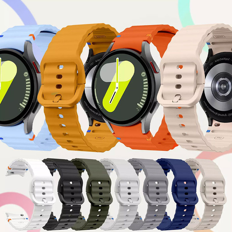 بند مسیر مدل Silicone ORG Sport مناسب برای ساعت هوشمند سامسونگ Galaxy Watch 4/5/6/7/FE سایز 40/43/44/46/47 میلی متری