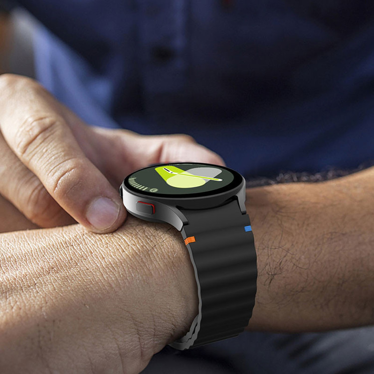 بند مسیر مدل Silicone ORG Sport مناسب برای ساعت هوشمند سامسونگ Galaxy Watch 4/5/6/7/FE سایز 40/43/44/46/47 میلی متری