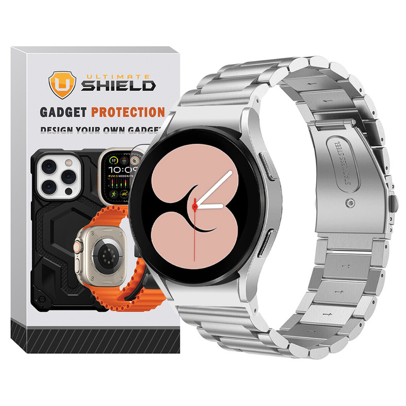 بند آلتیمیت شیلد مدل 3Bead BTN مناسب برای ساعت هوشمند سامسونگ Galaxy Watch 4/5/6/7/FE سایز 40/43/44/46/47mm