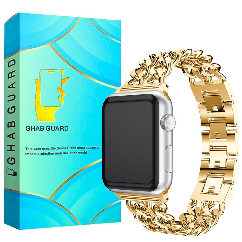 بند ساعت قاب گارد مدل KDLG مناسب برای ساعت هوشمند W26 Pro Max 40mm