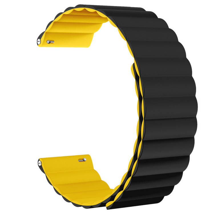 بند اسپریگ مدل Silicone MAG Link TW مناسب برای ساعت هوشمند گلوریمی GX SPORT / GX Race 22mm
