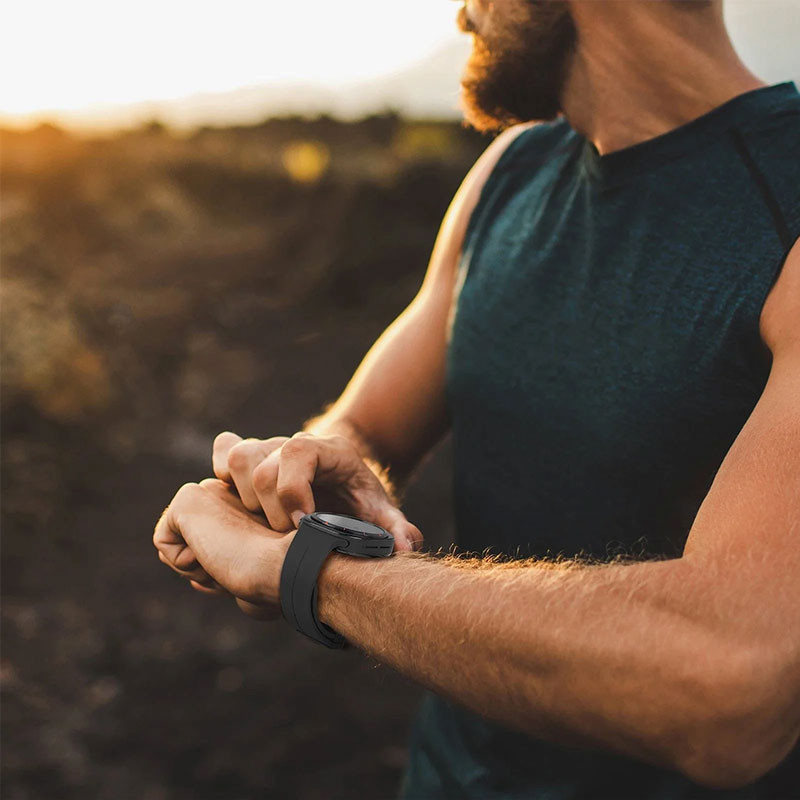 بند مسیر مدل Siliconix Magnetic مناسب برای ساعت هوشمند سامسونگ Galaxy Watch Ultra 47mm