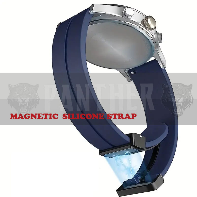 بند پنتر مدل Silicon Magnetic مناسب برای ساعت هوشمند سامسونگ Galaxy Watch Active 2 40mm