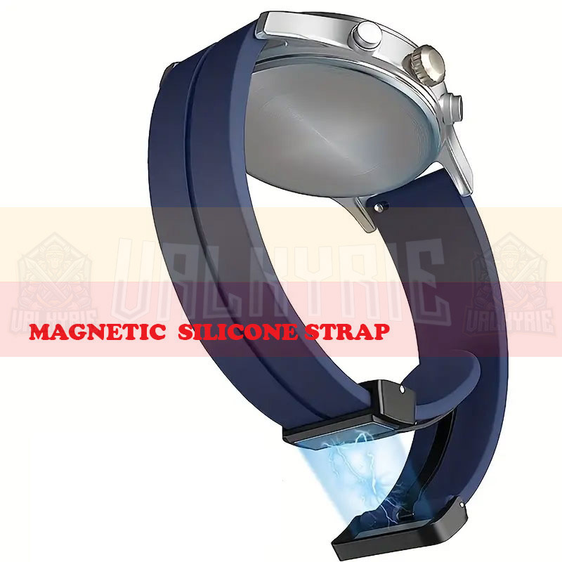 بند والکری مدل Silicon Magnetic مناسب برای ساعت هوشمند سامسونگ Galaxy Watch 6 40mm / watch 6 44mm / Watch 6 Classic 43mm / Watch 6 Classic 47mm