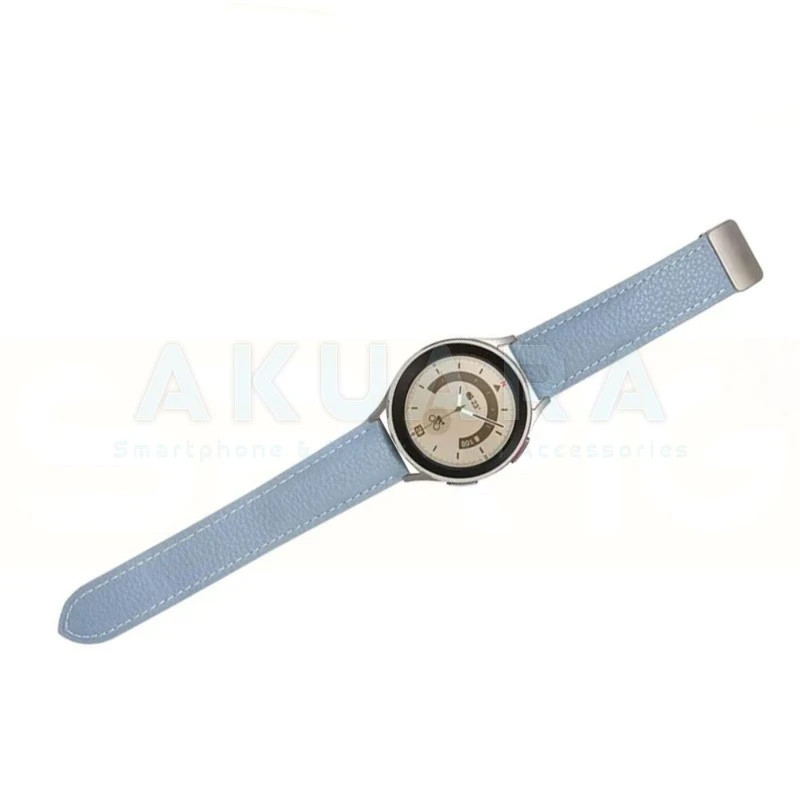 بند ساعت آکوآرا مدل Magnetic Leather AK مناسب برای ساعت هوشمند میبرو لایت 2 / لایت 3 / لایت 3 پرو سایز 22mm