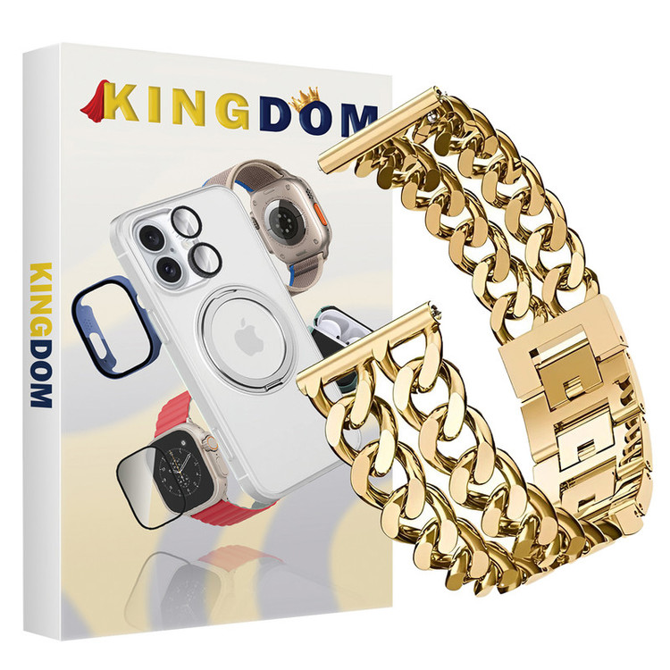 بند کینگدام مدل Cartier Dual مناسب برای ساعت هوشمند شیائومی Redmi Watch 5 Active / Watch 5 Lite