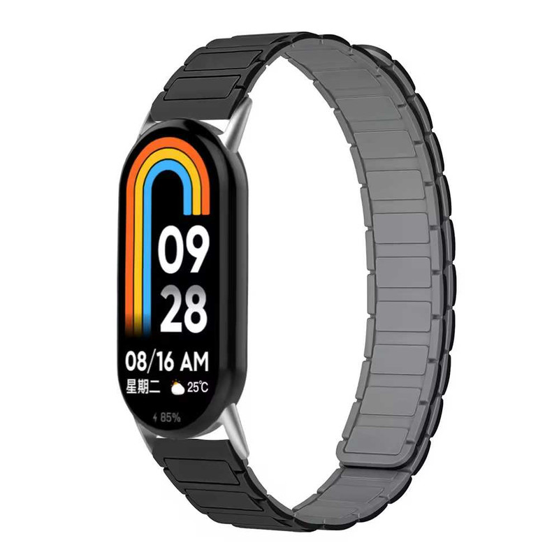 بند راینو مدل Link Magnet مناسب برای ساعت هوشمند شیائومی Mi Band 10 (12mm)