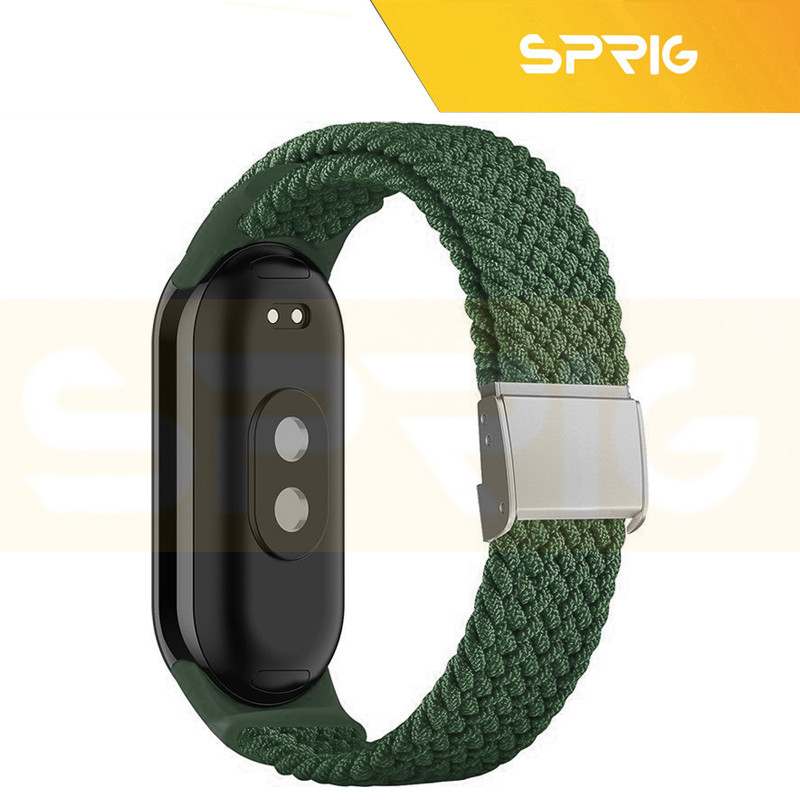 بند اسپریگ مدل Braided SGK مناسب برای ساعت هوشمند شیائومی Mi band 10