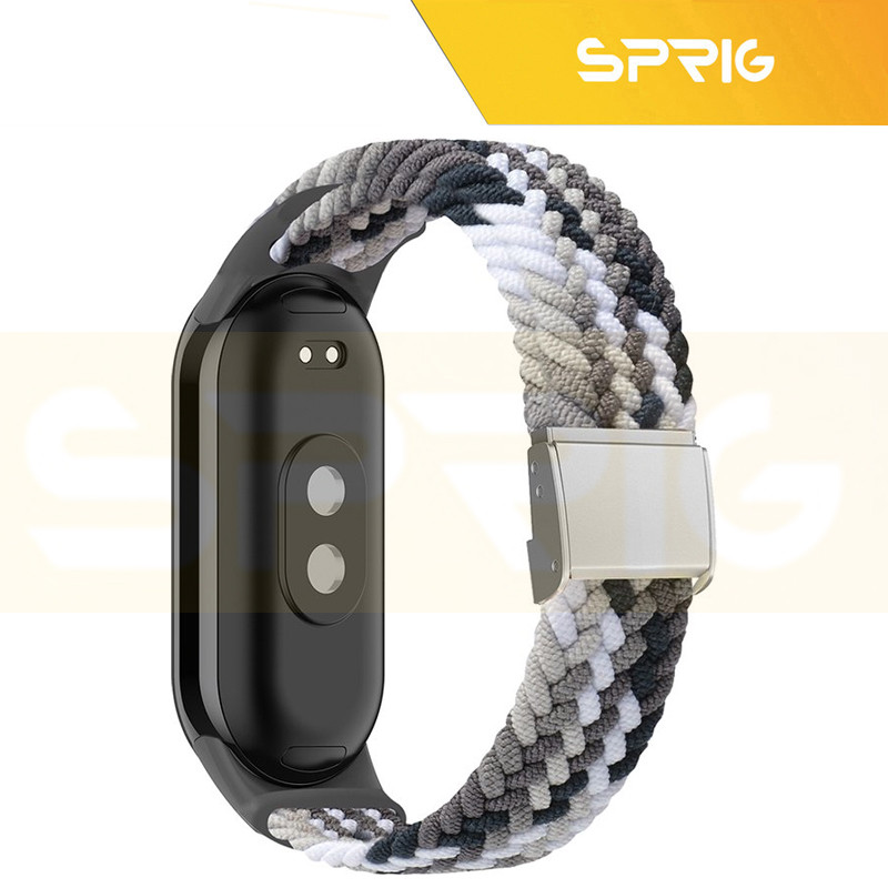 بند اسپریگ مدل Braided SGK مناسب برای ساعت هوشمند شیائومی Mi band 10