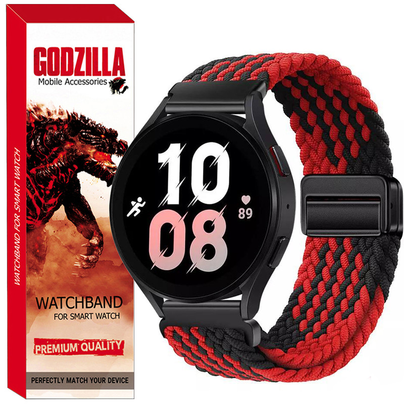 بند گودزیلا مدل Braided MAG مناسب برای ساعت هوشمند سامسونگ Galaxy Watch 4/5/6/7/FE 20MM