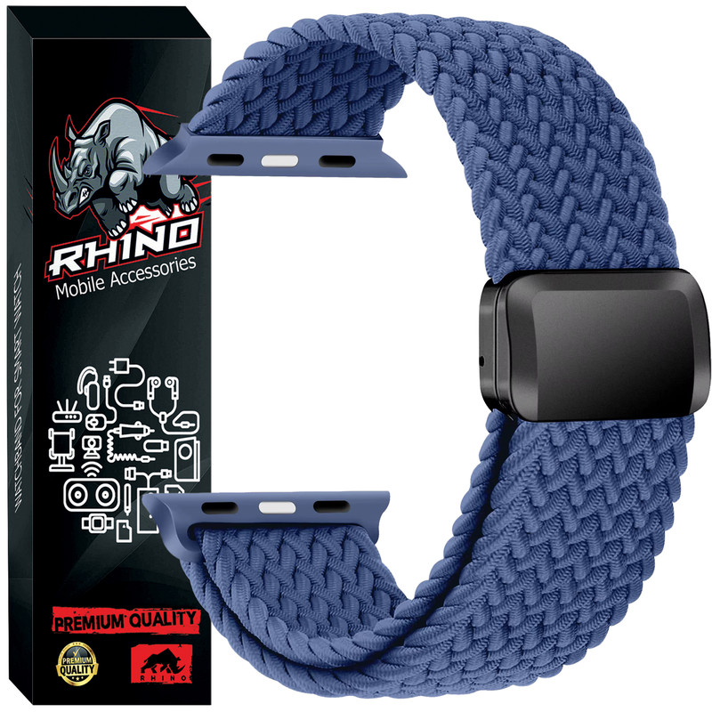 بند راینو مدل Braid Magnet مناسب برای ساعت هوشمند اسمارت واچ T900 Ultra 49mm