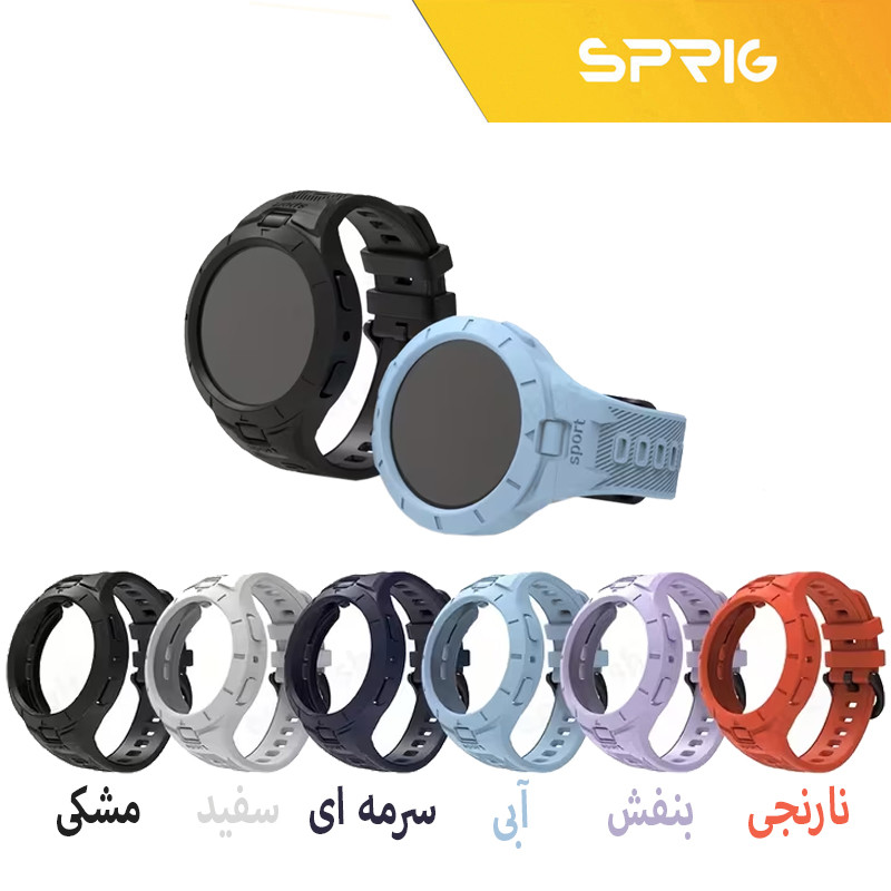 بند اسپریگ مدل SPORT-Des مناسب برای ساعت هوشمند سامسونگ Galaxy watch 4 44mm / watch 5 44mm / watch 6 44mm / Watch 7 44mm
