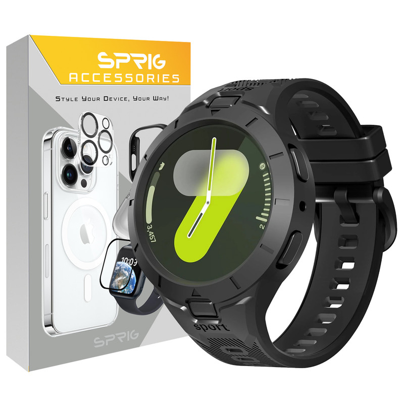 بند اسپریگ مدل SPORT-Des مناسب برای ساعت هوشمند سامسونگ Galaxy watch 4 44mm / watch 5 44mm / watch 6 44mm / Watch 7 44mm