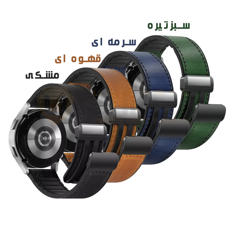 بند آلتیمیت شیلد مدل Sic Leather MG مناسب برای ساعت هوشمند سامسونگ Galaxy Watch 7 44mm