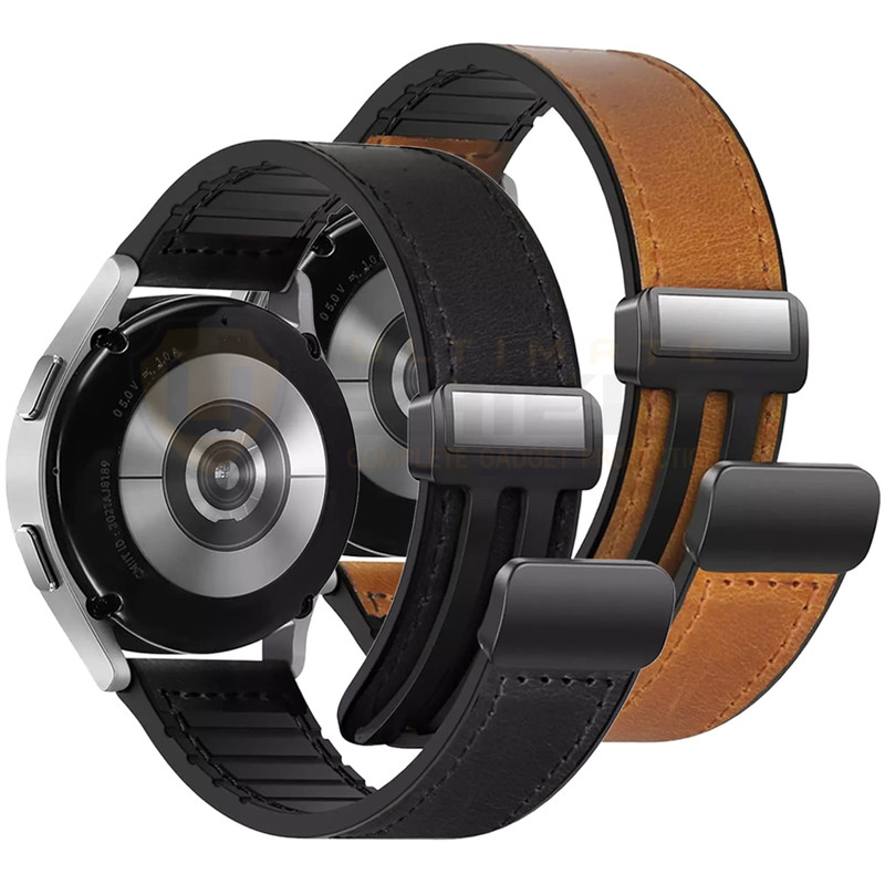 بند آلتیمیت شیلد مدل Sic Leather MG مناسب برای ساعت هوشمند سامسونگ Galaxy Watch 7 44mm