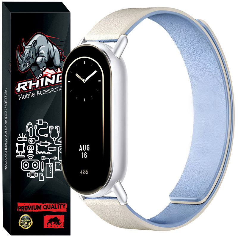 بند راینو مدل Lyche Silic مناسب برای ساعت هوشمند شیائومی Mi Band 9 / 10