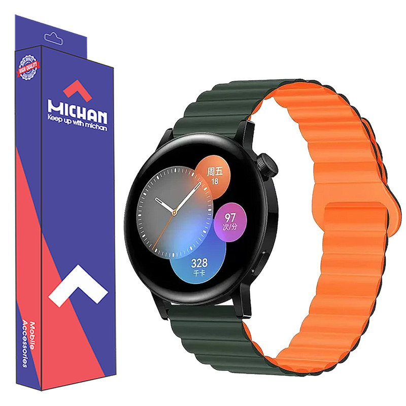 بند میچان مدل  Ocean Magnetic مناسب برای ساعت هوشمند سامسونگ Galaxy watch4 40mm/Galaxy watch4 44mm/Galaxy watch4 classic 42mm/Galaxy watch4 classic 46mm