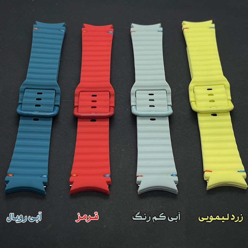 بند مسیر مدل Silicone ORG Sport مناسب برای ساعت هوشمند سامسونگ Galaxy Watch 6 40mm / watch 6 44mm / Watch 6 Classic 43mm / Watch 6 Classic 47mm