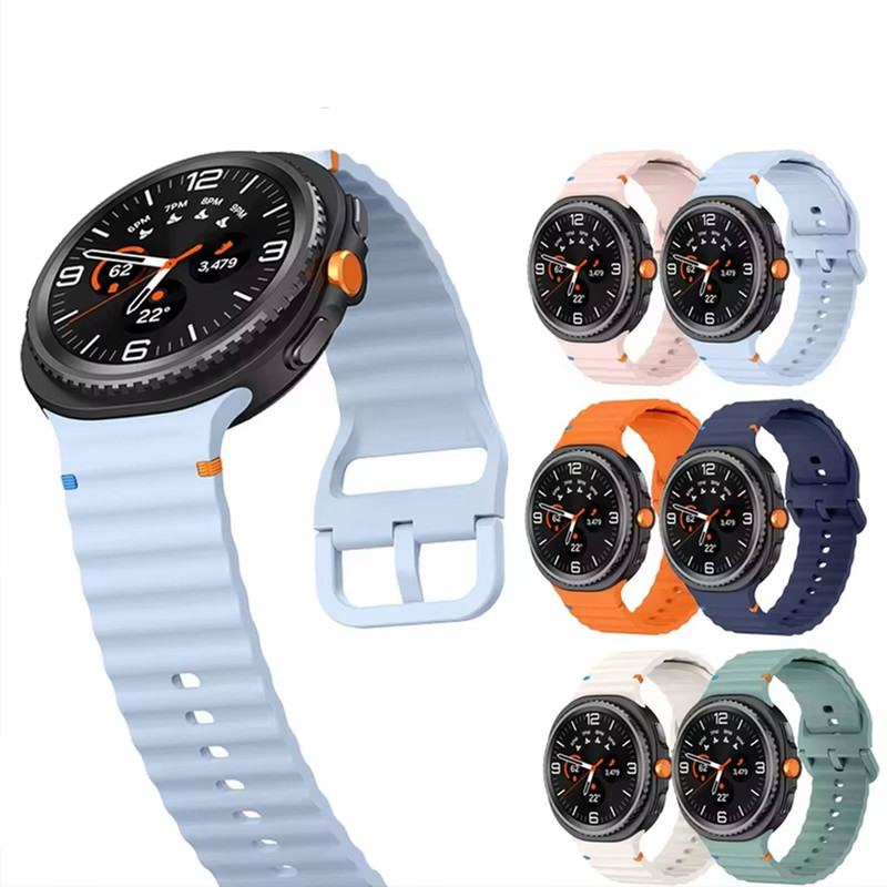 بند مسیر مدل ORGNEW Silicone مناسب برای ساعت هوشمند سامسونگ Galaxy Watch 8 Classic 46mm