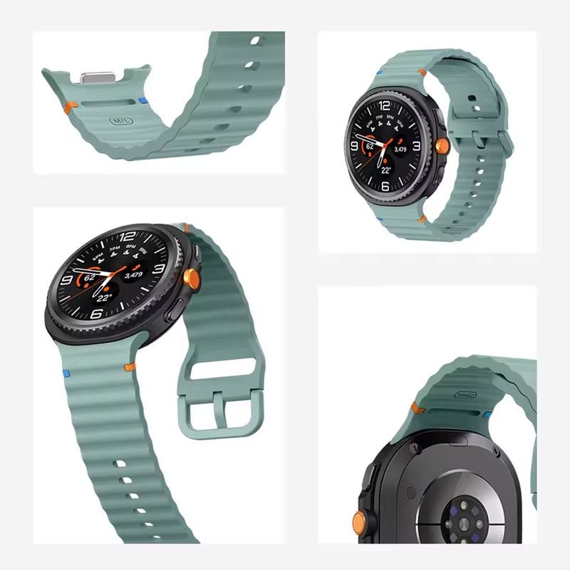 بند مسیر مدل ORGNEW Silicone مناسب برای ساعت هوشمند سامسونگ Galaxy Watch 8 Classic 46mm