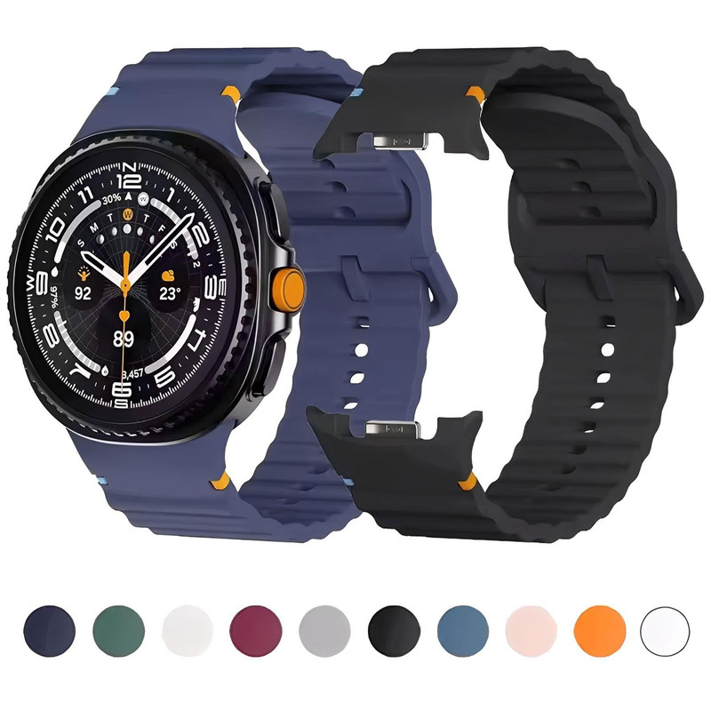 بند مسیر مدل ORGNEW Silicone مناسب برای ساعت هوشمند سامسونگ Galaxy Watch 8 Classic 46mm