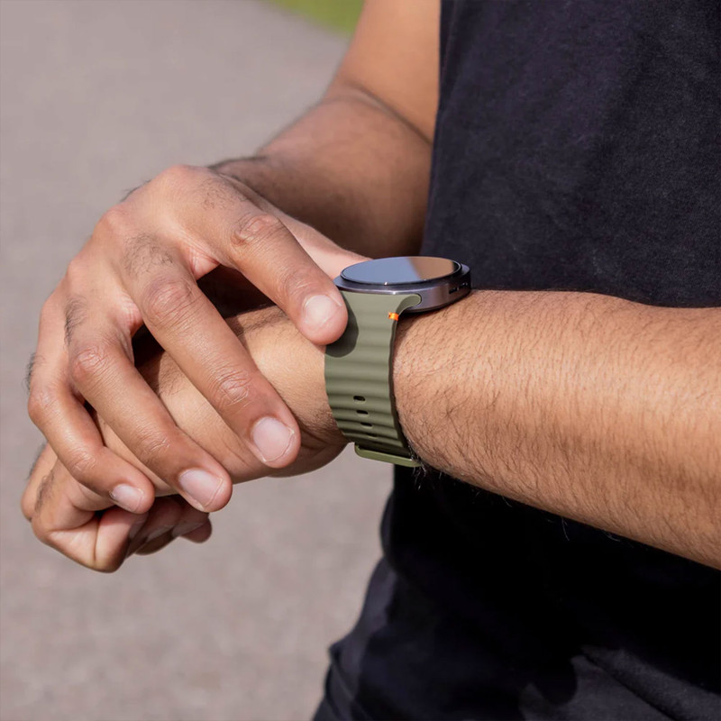 بند مسیر مدل ORGNEW Silicone مناسب برای ساعت هوشمند سامسونگ Galaxy Watch 8 Classic 46mm