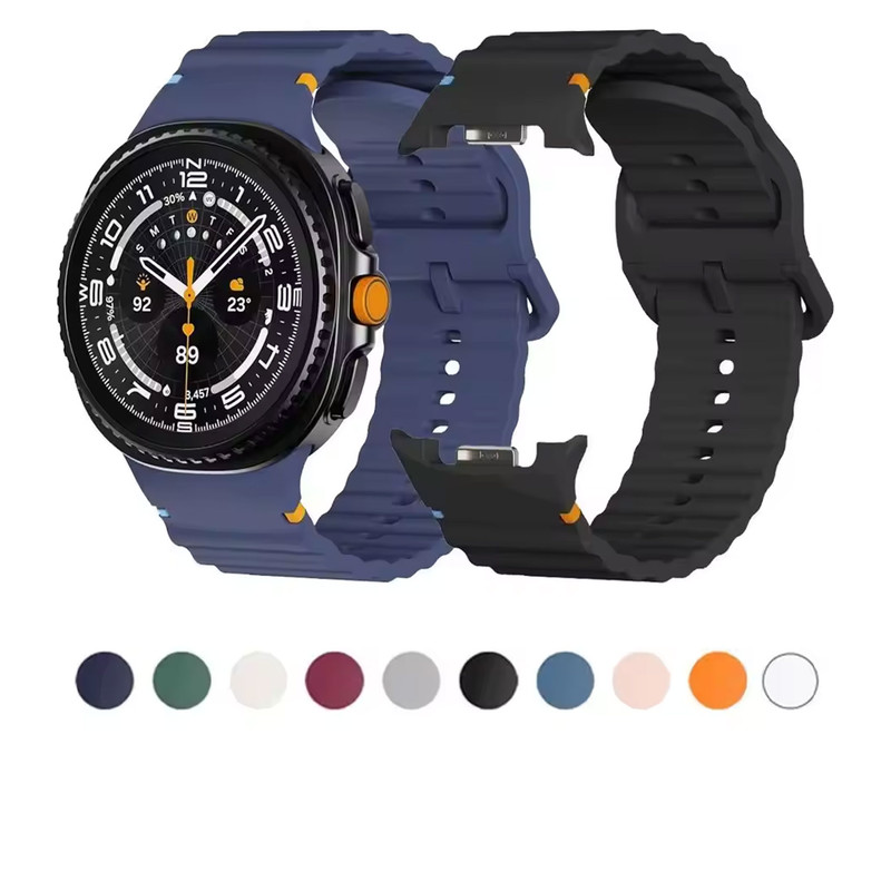 بند مسیر مدل ORGNEW Silicone مناسب برای ساعت هوشمند سامسونگ Galaxy Watch 8 Classic 46mm