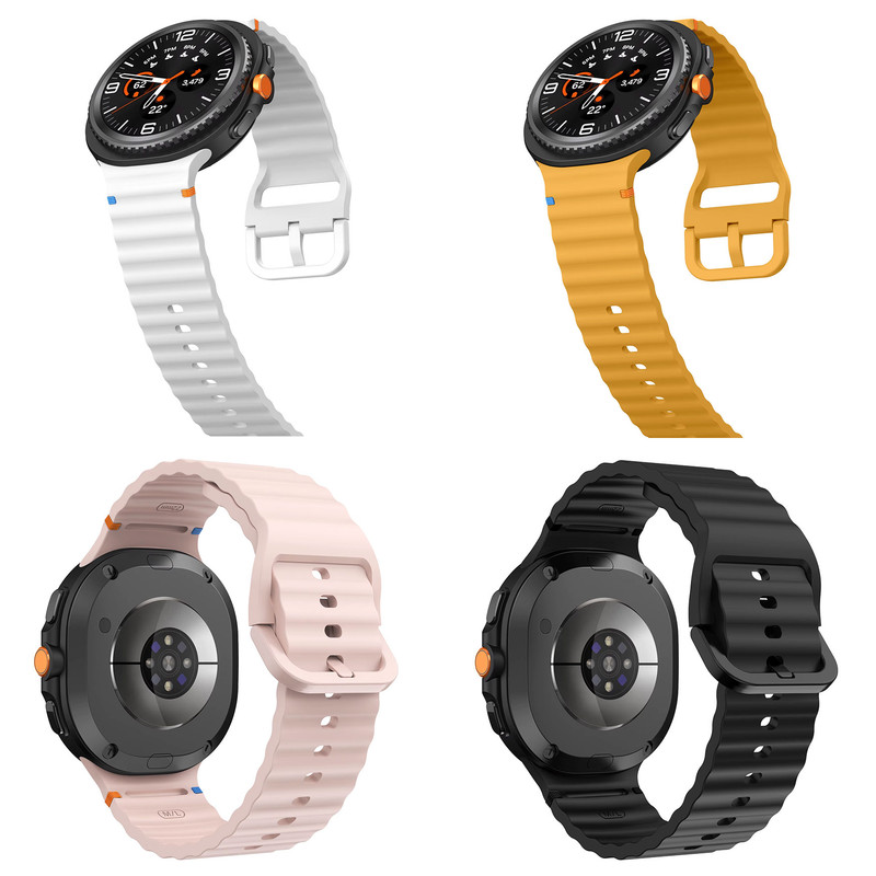 بند مسیر مدل ORGNEW Silicone مناسب برای ساعت هوشمند سامسونگ Galaxy Watch 8 Classic 46mm