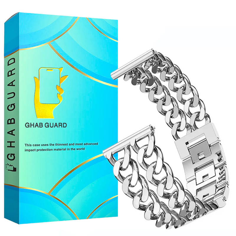 بند ساعت قاب گارد مدل KDLG مناسب برای ساعت هوشمند آمیزفیت Bip 5