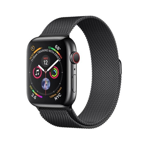 بند ساعت مدل Milanese Loop مناسب برای اپل واچ سری 1/2/3/4/5/6/7/8/SE/Ultra سایز 42/44/45/49 میلی متری