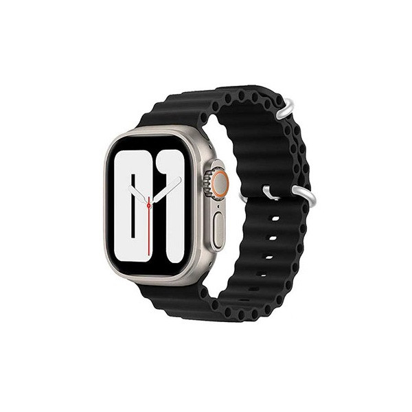 بند ساعت گرین لاین مدل FELEX SILICONE مناسب برای اپل واچ اولترا 49 mm