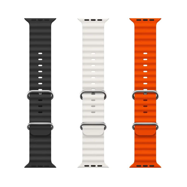 بند ساعت گرین لاین مدل FELEX SILICONE مناسب برای اپل واچ اولترا 49 mm