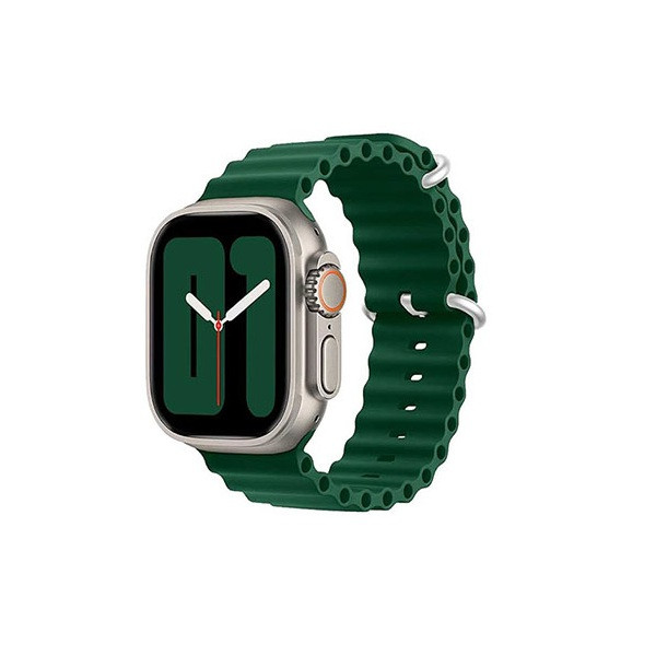 بند ساعت گرین لاین مدل FELEX SILICONE مناسب برای اپل واچ اولترا 49 mm