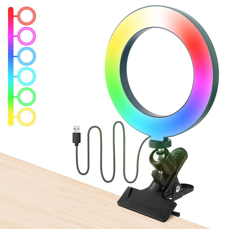 رینگ لایت مدل LJJ-16-RGB